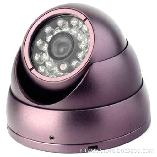 1/4-inch CMOS IR Dome Camera, 700TVL, 25M IR Distance, 24-piece of LEDs with IR-cut